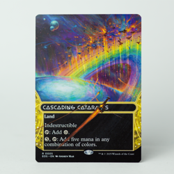 Cascading Cataracts (0005) (Borderless) (Non-Foil) - Edge of Eternities (EOS) NM - Image 1