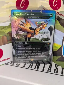 Final Fantasy Paradise Chocobo Birds of Paradise FOIL Magic MTG FIC483 - Image 1
