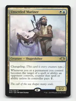 Unsettled Mariner Modern Horizons #216 Rare - Image 1