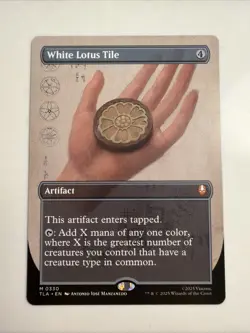White Lotus Tile - #330 Borderless Regular - Avatar - Mtg - Image 1
