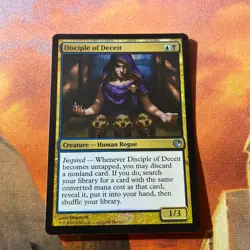 MTG / Disciple of Deceit / Nm / Never Played / FOIL - Image 1