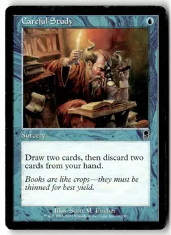 MTG Careful Study - Odyssey Heavily Played English - Image 1