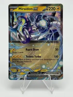 Miraidon ex 079/197 SV03: Obsidian Flames Holo Pokemon TCG - NM - Image 1