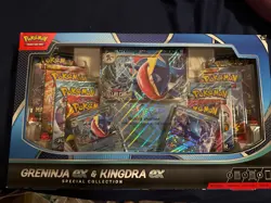 Pokemon TCG Greninja ex & Kingdra ex Special Collection - Image 1