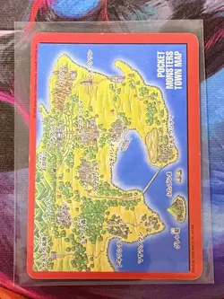 Blastoise 156 Town Map 1996 Pokemon Carddass Monsters Collection Bandai Japanese - Image 2