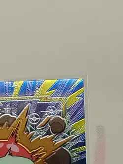 2000 Voltorb #100 Pokemon Topps Chrome TV Animation Series 2 - Image 2