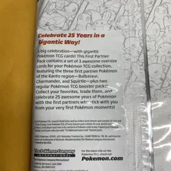 Pokemon First Partner Pack (2021, Kanto) 820650809682 - Image 3