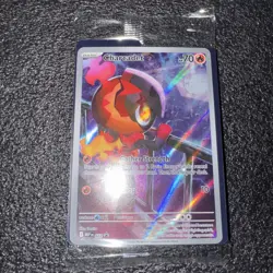 SEALED Charcadet Illustration Rare Promo 022 Pokemon Phantasmal Flames - Image 1