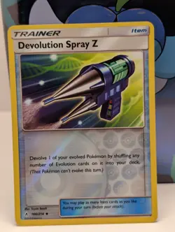 Devolution Spray Z 166/214 Reverse Holo Uncommon Unbroken Bonds Pokemon TCG - LP - Image 1