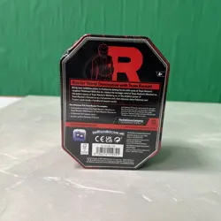 Pokemon TCG Team Rocket Tin Nidoking ex Sealed Booster Packs New UK - Image 4