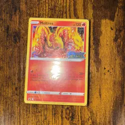 Pokemon - Moltres Stamped Holo - SWSH185 - Brilliant Stars Promo Deck - Sealed - Image 1