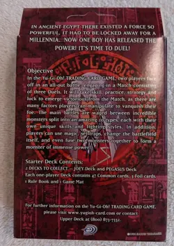 Yu Gi Oh Starter Deck Pegasus Factory Sealed English Edition 1996 - Image 2