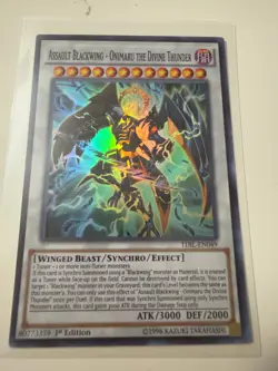 Assault Blackwing - Onimaru the Divine Thunder - TDIL-EN049 - 1st Edition YuGiOh - Image 1