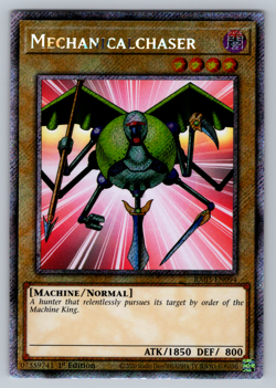 Mechanicalchaser Yugioh RA03-EN094 Platinum Secret Rare PSR NM - Image 1