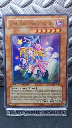 | Yugioh Toon Dark Magician Girl JUMP-EN010 Ultra Shonen Jump Magazine LP/MP | - Image 1