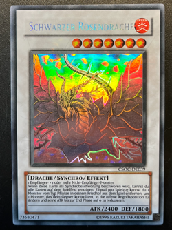 Yu-Gi-Oh! CSOC-DE039 Schwarzer Rosendrache GHOST RARE - Image 1