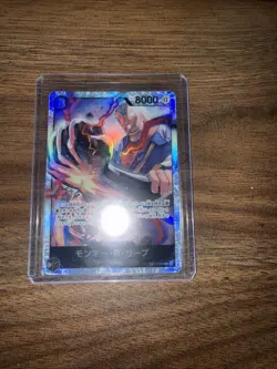 Monkey D. Garp OP11-095 SR A Fist of Divine Speed - ONE PIECE Card Game Japanese - Image 1