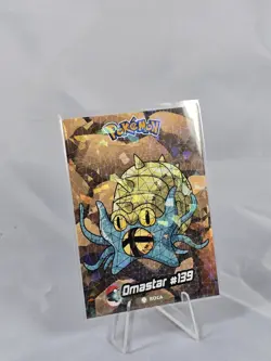 Omastar #139 - Cracked Ice Holo - Crystal Collection 2024 - Pokemon Card - Image 2