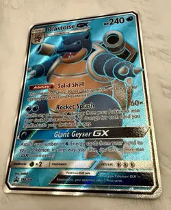 Blastoise GX - SM189 - Full Art - Black Star Promo - Pokemon Card - Image 1
