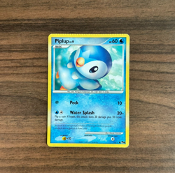 Crimp ERROR - Pokemon Piplup Card 15/17 Series 6 - MP - Image 1