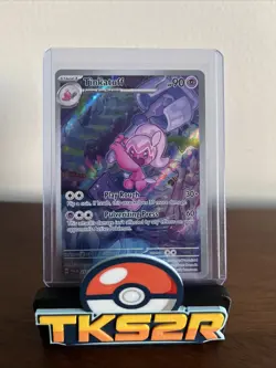 Tinkatuff 217/193 Sv02: Paldea Evolved Holo Pokemon Card Full Art Psychic Type - Image 1