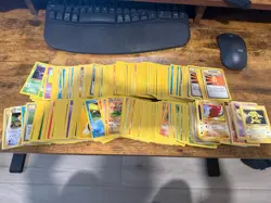 Bulk Lot of 250+ Vintage Pokemon Cards Base Set C/U English Foreign LP - Image 1