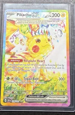 Pokemon Pikachu TCG Sv08: Scarlet & Violet Surging Sparks EX Card 238/191 - Image 3