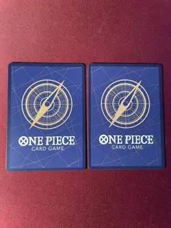 Shanks Op01-120 SEC / Kaido Op05-118 SEC - 2 One Piece Cards English Nm - Image 3