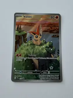 Pokemon Black Bolt White Flare Victini SVP 208 Promo Card - Near Mint! - Image 1