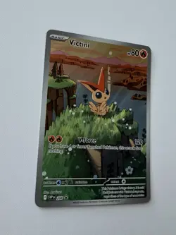Pokemon Black Bolt White Flare Victini SVP 208 Promo Card - Near Mint! - Image 2