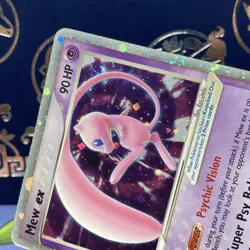 Pokemon TCG Mew EX Holon Phantoms Holo Ultra Rare Card 100/110 MP - Image 3