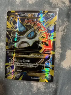 Pokemon TCG M Glalie EX Full Art Holo Ultra Rare Card 156/162 Breakthrough - Image 1