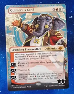 1x SHOWCASE QUINTORIUS KAND - Ixalan - MTG Magic the Gathering - Image 1