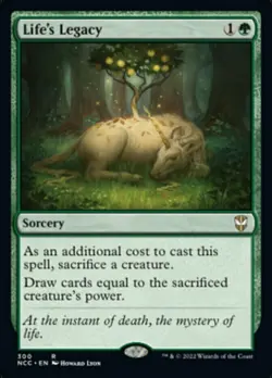 1x LIFE'S LEGACY - Commander - MTG - NM - Magic the Gathering - Image 1