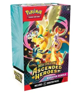 *PRESALE* Lot Of 4! Pokemon Ascended Heroes 4x Booster Bundles Confirmed - Image 1