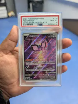Pecharunt (Pokemon Center Exclusive Promo) - SVP129 - Shrouded Fable - PSA 10 - Image 1