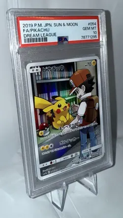 2019 Pokemon Japanese Dream League FA/Pikachu #054 - PSA 10 GEM MT - Image 4