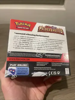 Pokemon Scarlet & Violet Paldea Evolved Booster Box SEALED - Image 3