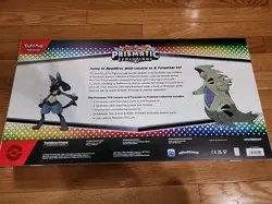 Pokemon TCG SV Prismatic Evolutions Lucario EX & Tyranitar EX Premium Collection - Image 4