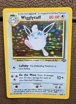 Pokemon Wigglytuff Holo 16/64 - Jungle Set Cb003 - Image 1