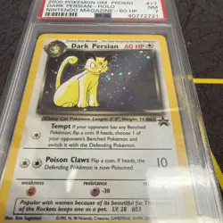 Dark Persian 17 Promo - PSA 7 - Pokemon TCG - Promo - Image 3