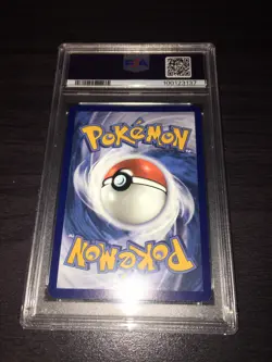 2024 POKEMON STELLAR CROWN POKEMON CENTER ETB PROMO #141 NOCTOWL PSA 10 - Image 2