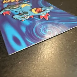 Feraligatr Die-cut Embossed Pokemon Card #160 Johto League Stage Three 9 Of 15 - Image 4
