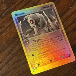 PL Duskull 61/100 Sandstorm Reverse Holo Pokemon card 2003 - Image 1