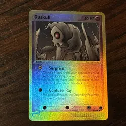 PL Duskull 61/100 Sandstorm Reverse Holo Pokemon card 2003 - Image 2