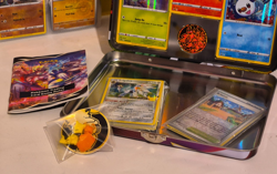 Pokemon Huge Lot Of Binder Lunchbox Collection 170+ Cards W/ 51 Holos Promo More - Image 3