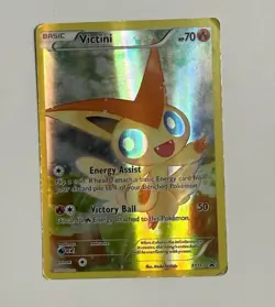 Victini XY117 Holo Promo Black Star LP Pokemon Card 2016 XY Series - Image 1