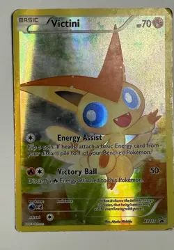Victini XY117 Holo Promo Black Star LP Pokemon Card 2016 XY Series - Image 3