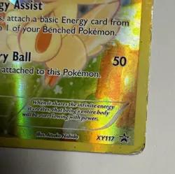 Victini XY117 Holo Promo Black Star LP Pokemon Card 2016 XY Series - Image 5