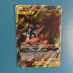 Pokemon Greninja and Zoroark GX Tag Team Alternative Art Card 201/214 MP - Image 4